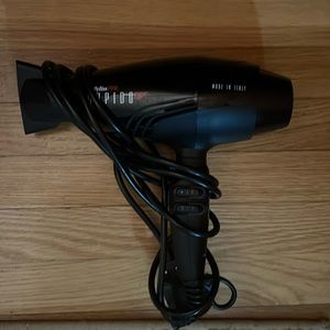 As is BABYLISSPRO RAPIDO DRYER (BLACK) for parts only